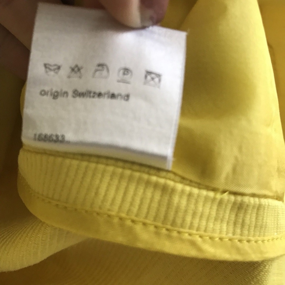 Akris Punto Yellow Linen Blend Blazer - Picture 6 of 8